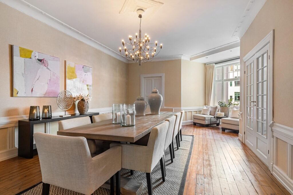 kitchen, dining area, real state, cabinet, building, house, design, interior, architecture, property